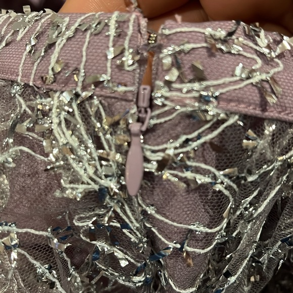 For Love & Lemons Brynne Mini Dress in Purple NWT - Picture 13 of 17